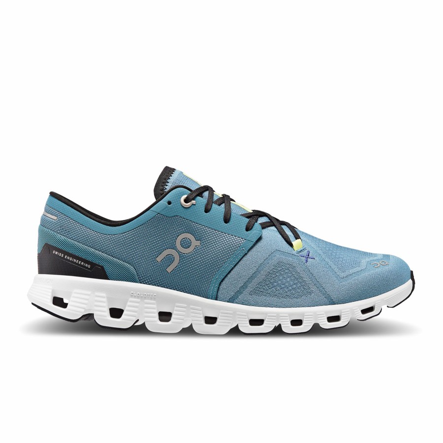 Men * | On Sale On Running Men'S Cloud X 3 Pewter/White