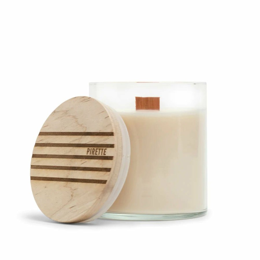 Accessories * | Half Off Pirette 16 Oz Wood Wick Candle