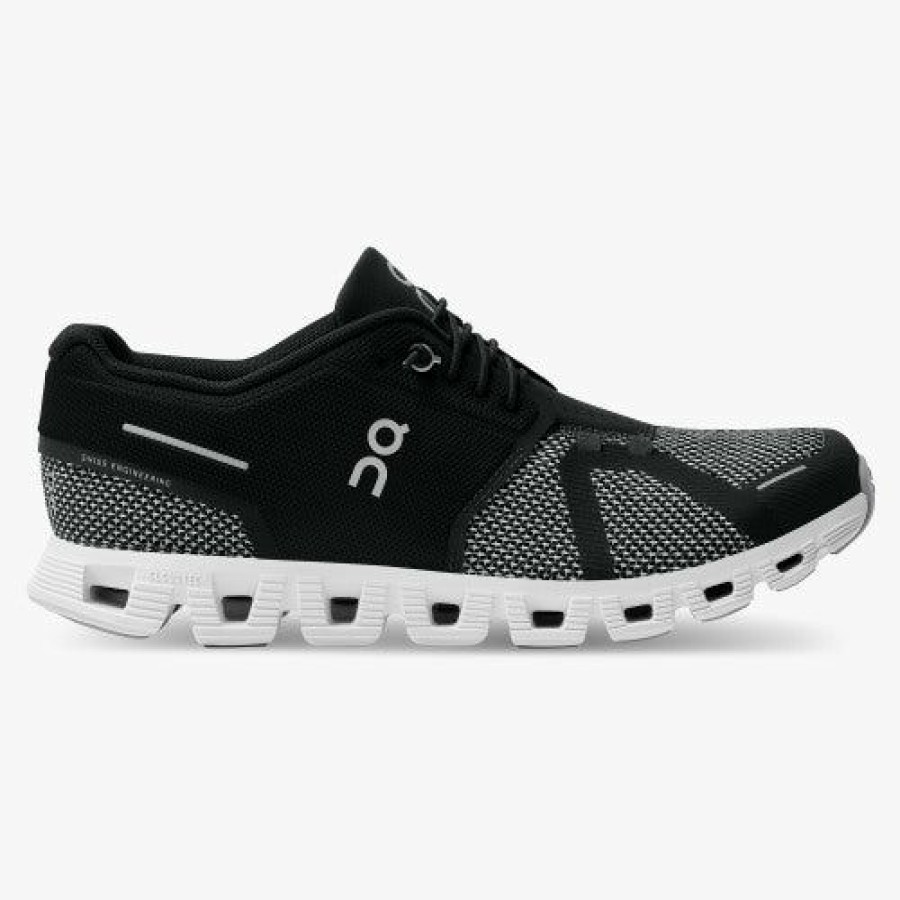 Men * | On Sale On Running Men'S Cloud 5 Combo Black/Alloy