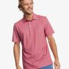 Men * | Sales Online Southern Tide Stay In Schools Sports Shirt Rosewood Red