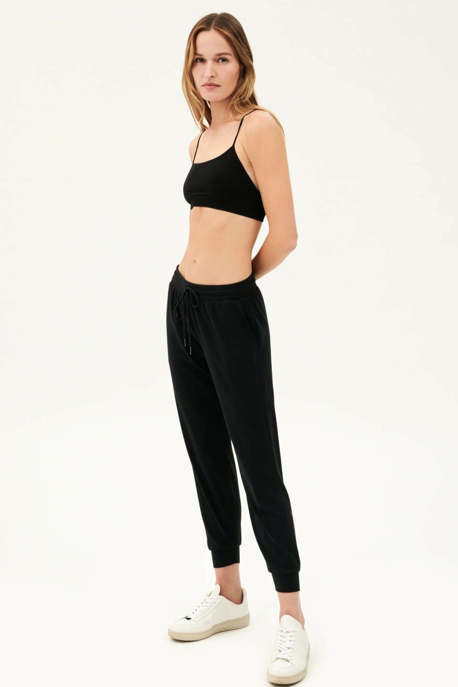 Women * | Limit Offer Splits 59 Classic Airweight Jogger Black