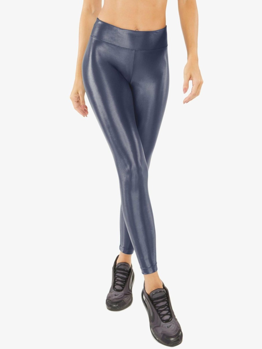 Women * | Clearance Koral Lustrous High Rise Legging Midnight Blue