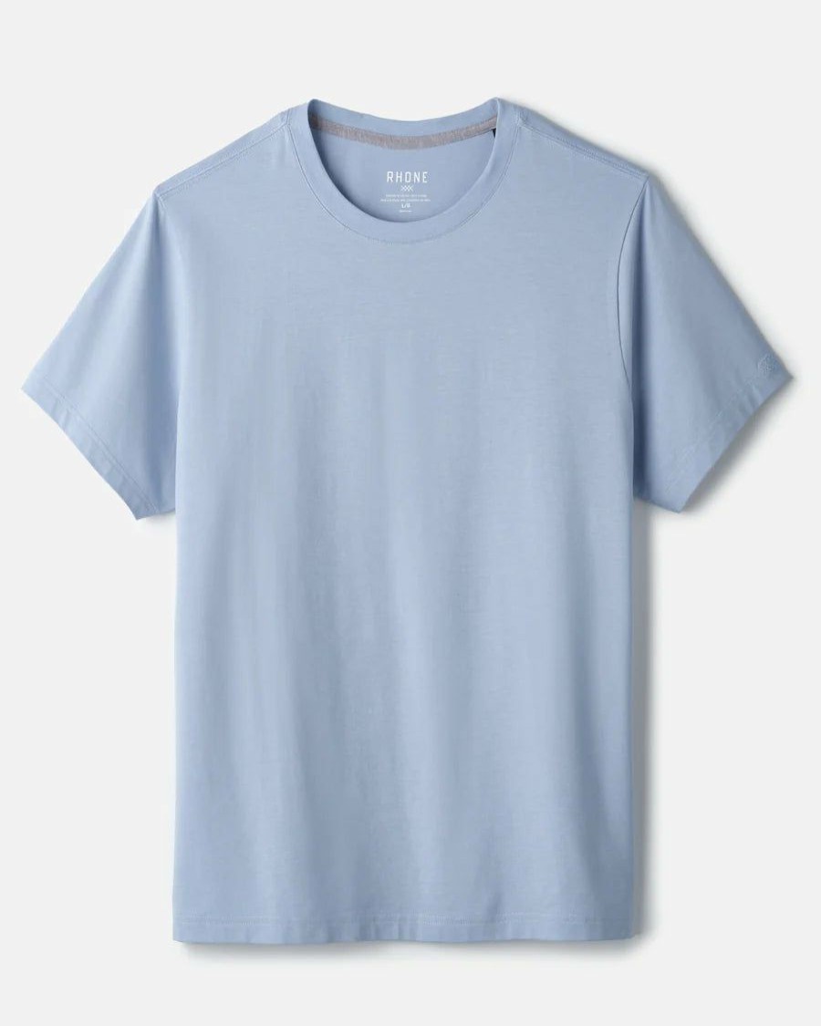 Men * | Special Offers Rhone Apparel Element Tee Misty Blue