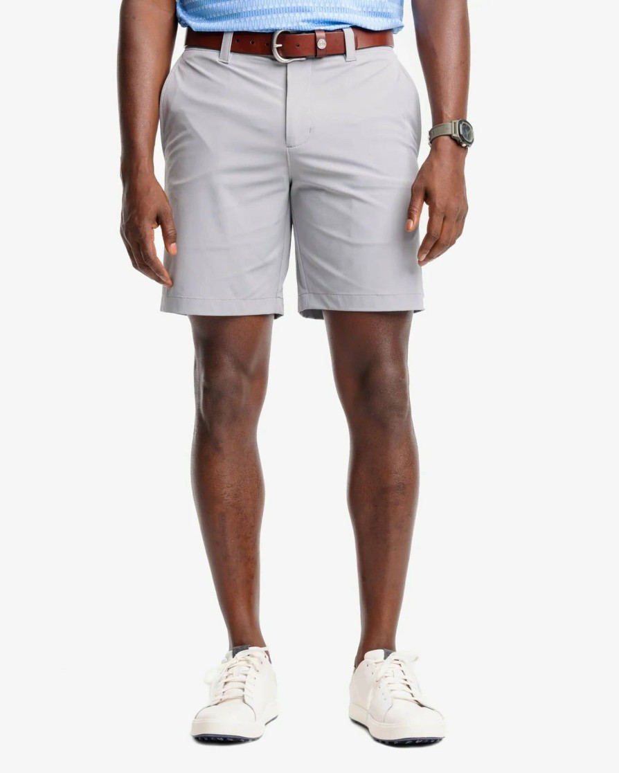 Men * | Discount Online Southern Tide Brrr -Die 8 Inch Gulf Short Steel Grey