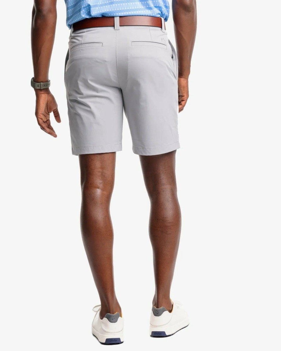 Men * | Discount Online Southern Tide Brrr -Die 8 Inch Gulf Short Steel Grey