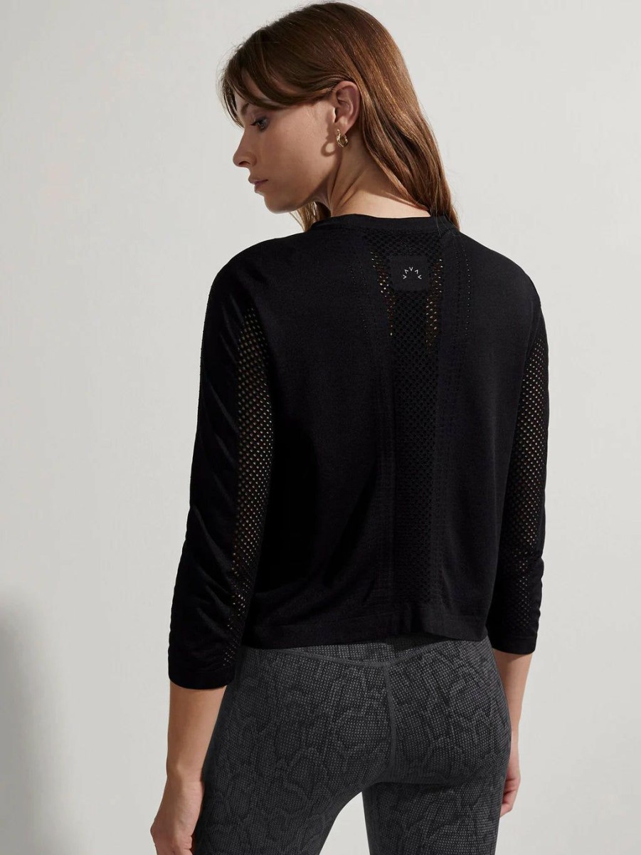 Women * | Clearance Varley Halldale Long Sleeve Black