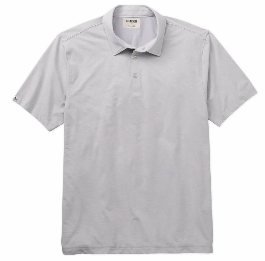 Men * | Special Offers Linksoul Astoria Polo Silver