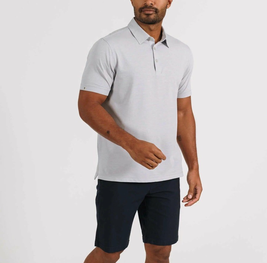 Men * | Special Offers Linksoul Astoria Polo Silver