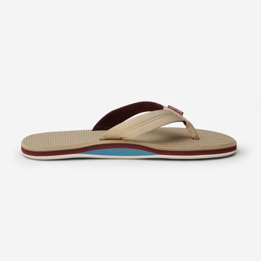 Men * | Half Off Hari Mari Dunes Flip Flop Tan