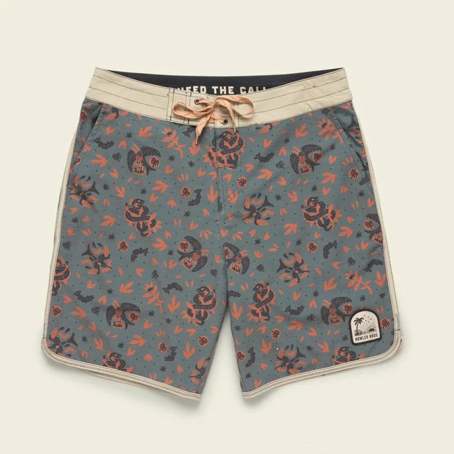 Men * | Prefential Price Howler Bros Bruja Boardshorts Air & Sea/Deep Slate