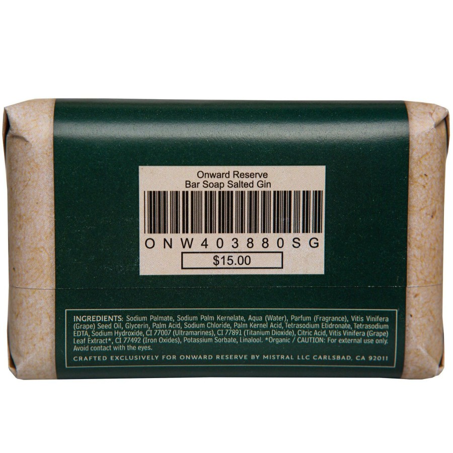 Men * | Prefential Price Onward Reserve Salted Gin Soap