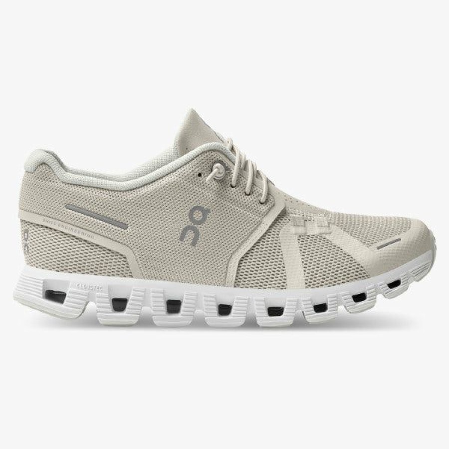 Women * | Discount Online On Running Women'S Cloud 5 Pearl/White