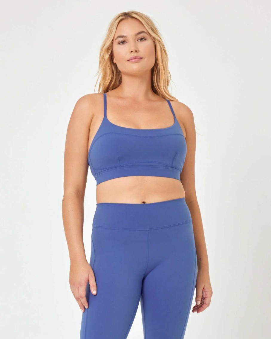 Women * | On Sale L*Space Time Out Bra True Blue