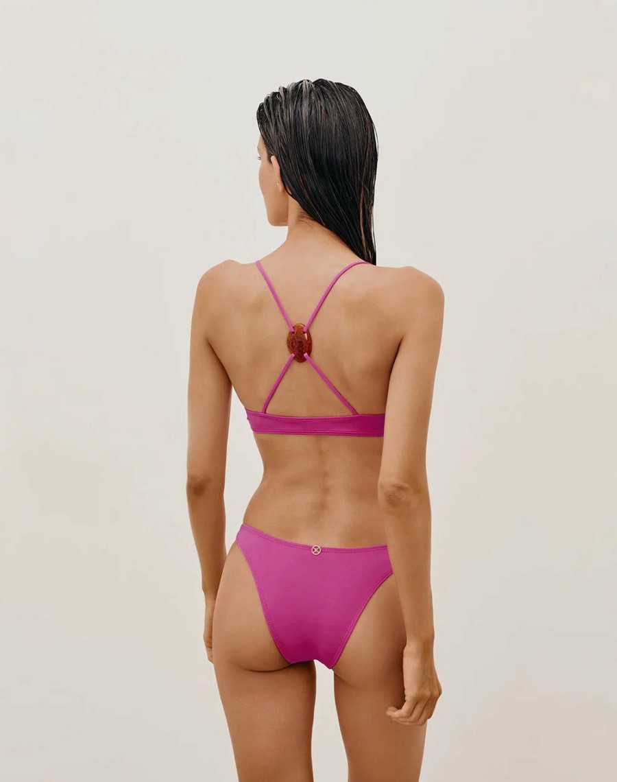 Women * | On Sale Vix Swimwear Kim Luli Top Pink