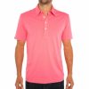 Men * | Half Off Criquet Performance Range Polo Pink Lemonade