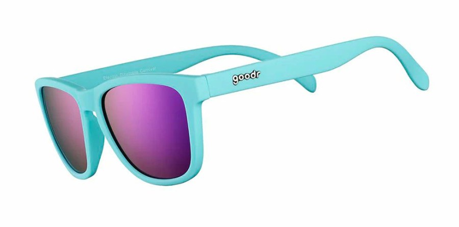 Men * | Prefential Price Goodr Electric Dinotopia Carnival Sunglasses