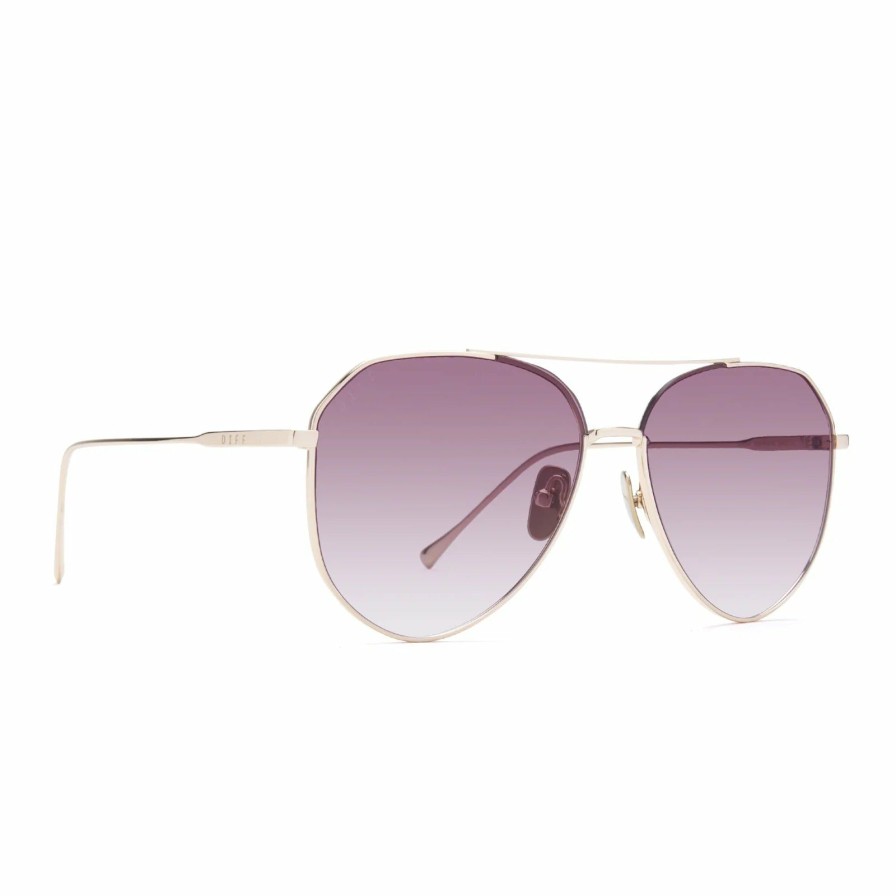 Accessories * | Special Offers Diff Dash Aviator Sunglasses