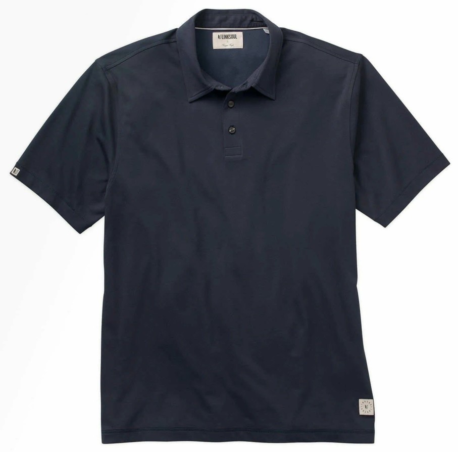 Men * | Clearance Linksoul Rincon Polo Navy