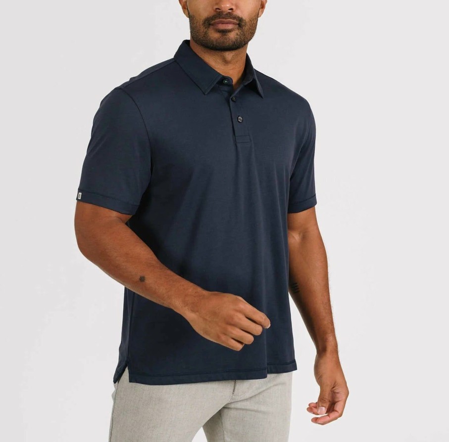 Men * | Clearance Linksoul Rincon Polo Navy