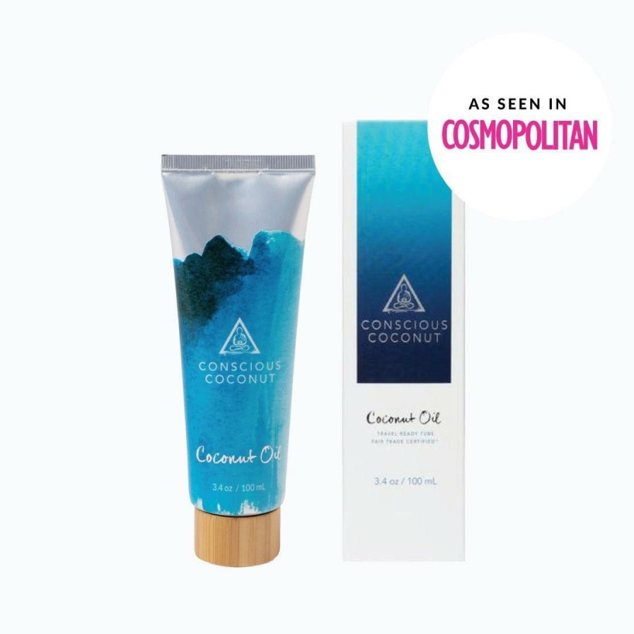 Accessories * | Clearance Conscious Coconut Travel-Ready Coconut 3.4 Oz Oil Tube