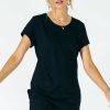 Women * | On Sale Perfect White Tee Joni Dress True Black