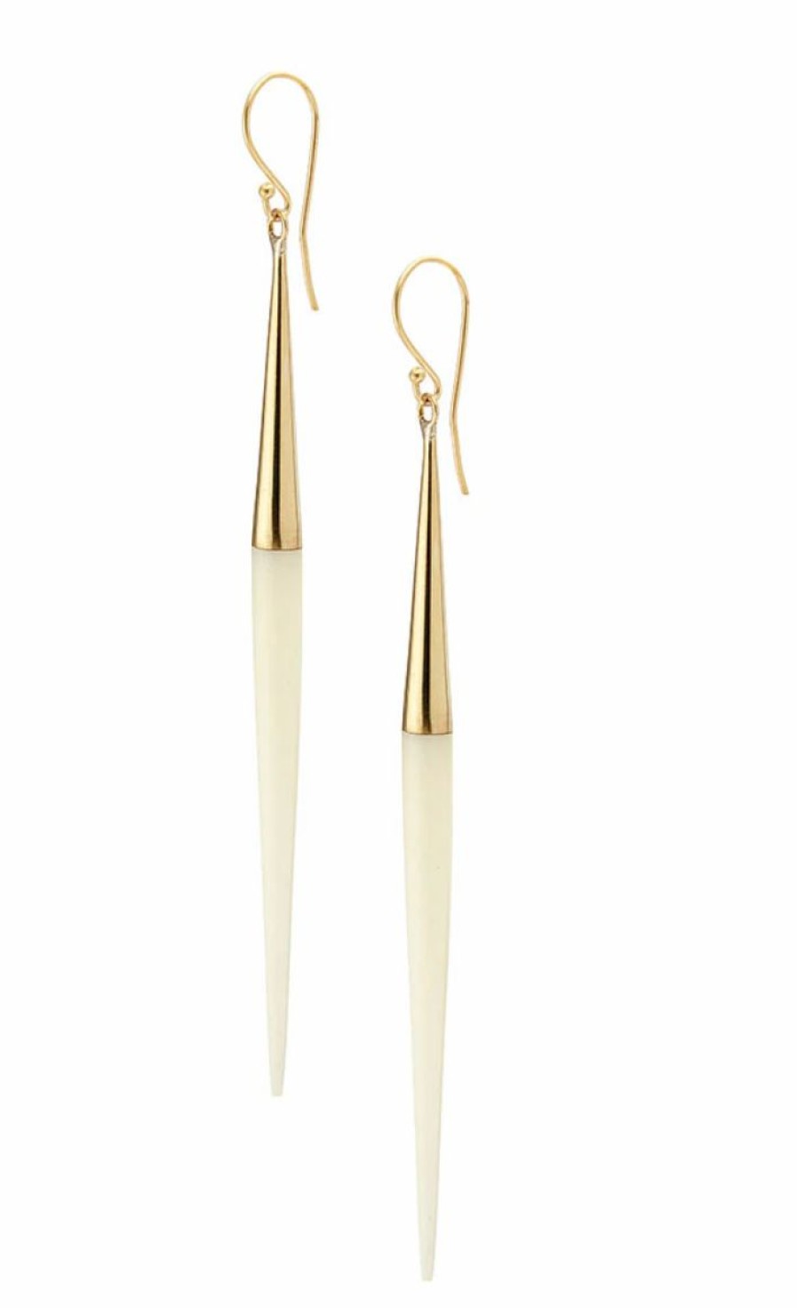 Accessories * | Special Offers Soko Capped Quill Dangle Earrings