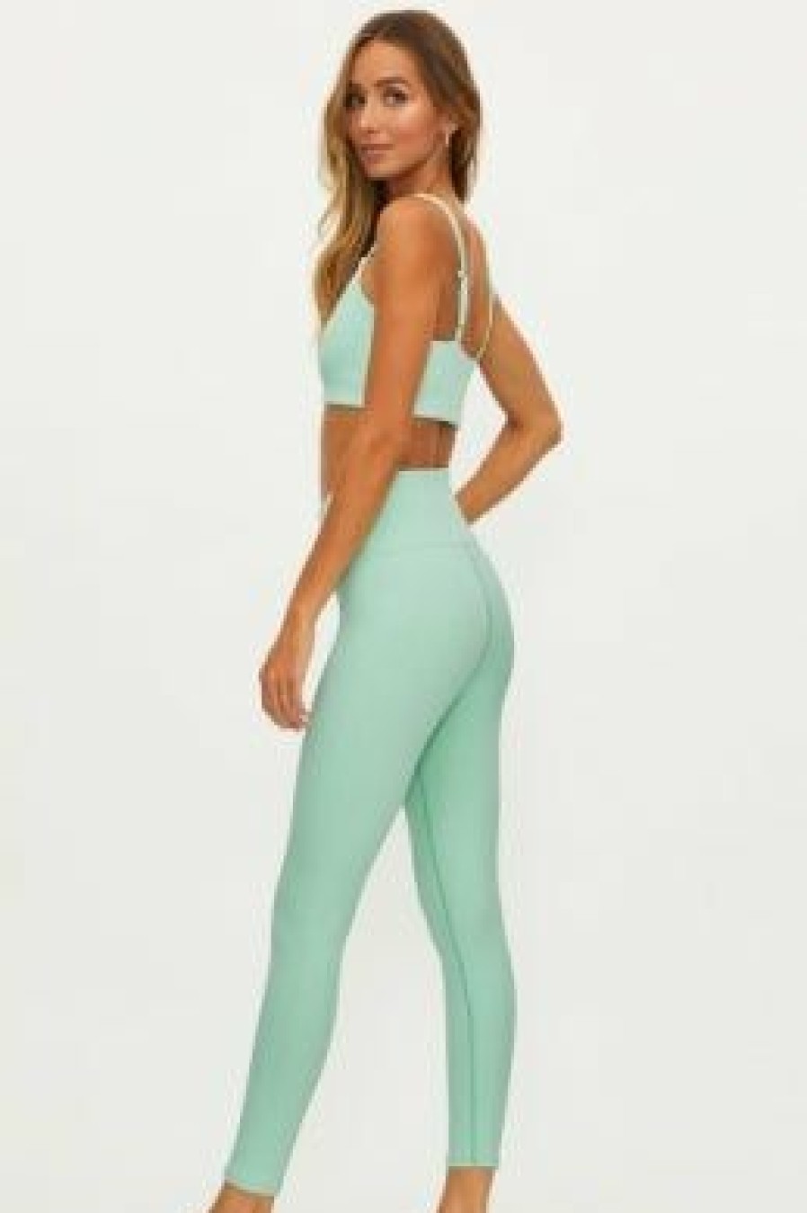 Women * | Discount Online Beach Riot Piper Legging Creme De Knit