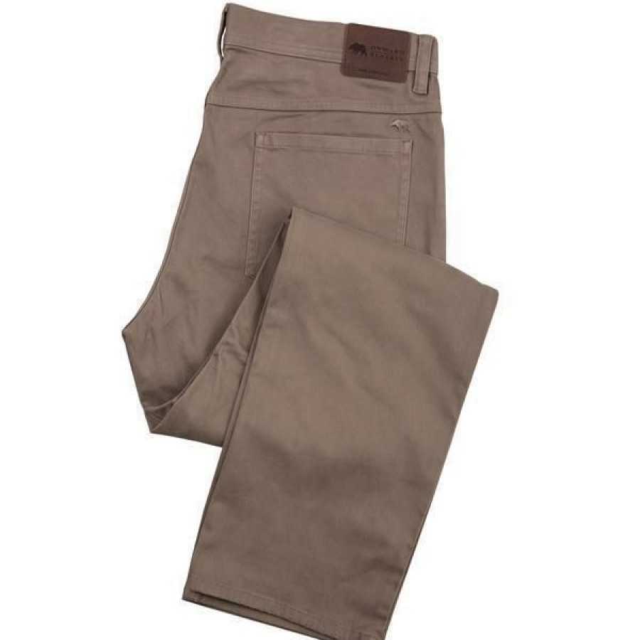 Men * | Half Off Onward Reserve Five Pocket Stretch Pant Walnut