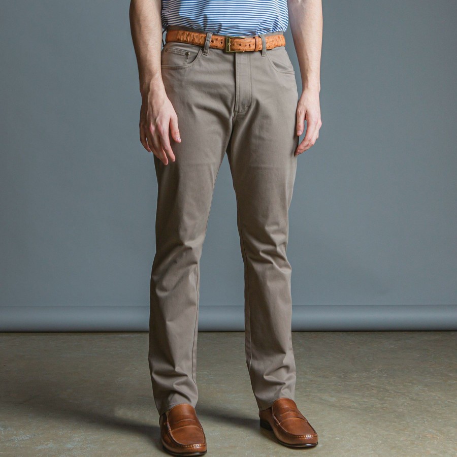 Men * | Half Off Onward Reserve Five Pocket Stretch Pant Walnut