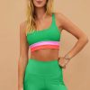 Women * | Discount Online Beach Riot Mackenzie Top Island Green