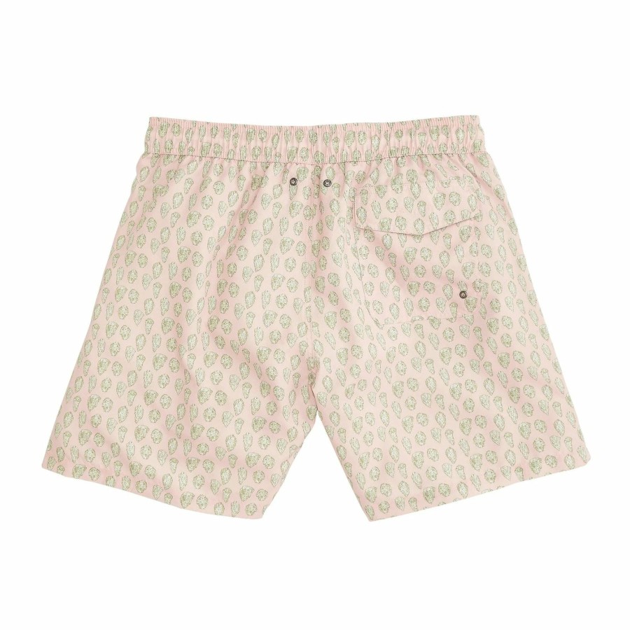 Men * | On Sale Onward Reserve Half Shell Swim Trunk Cabana Pink