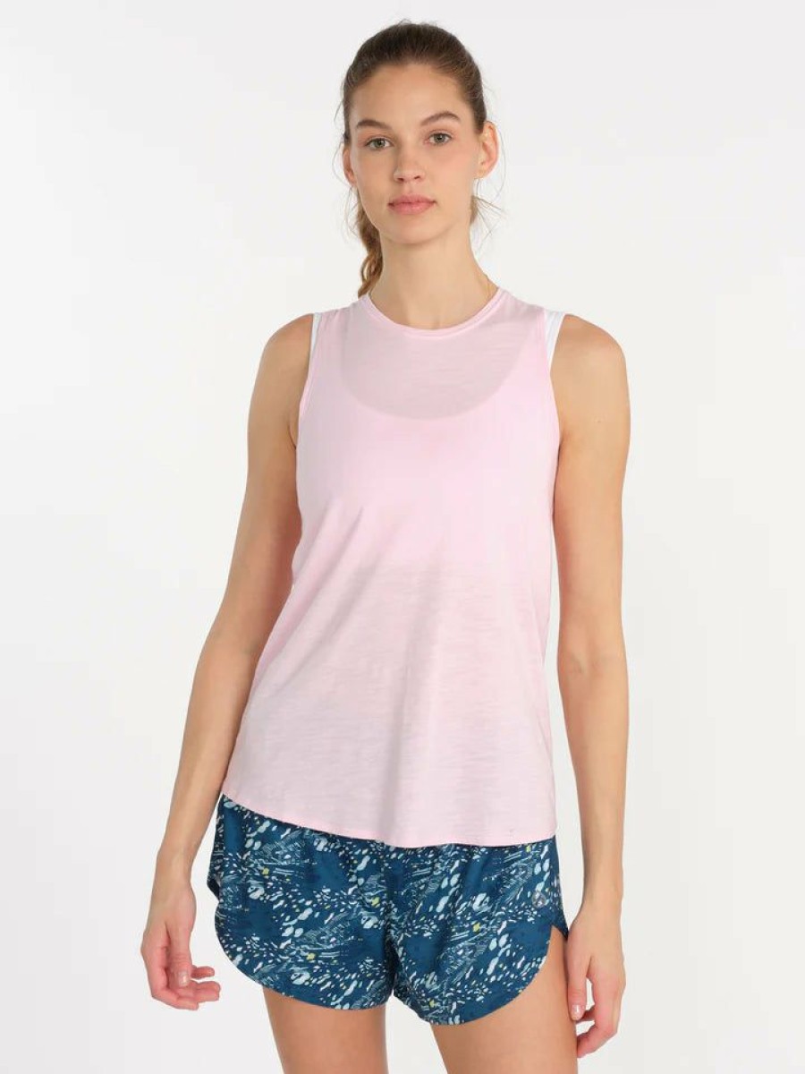 Women * | Half Off Tasc Nola Tank 2.0 Powder Pink