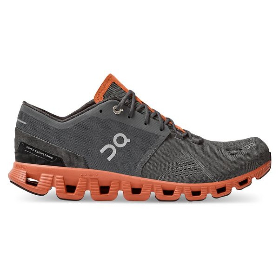 Men * | Discount Online On Running Cloudx Men'S Shoe Rust / Rock