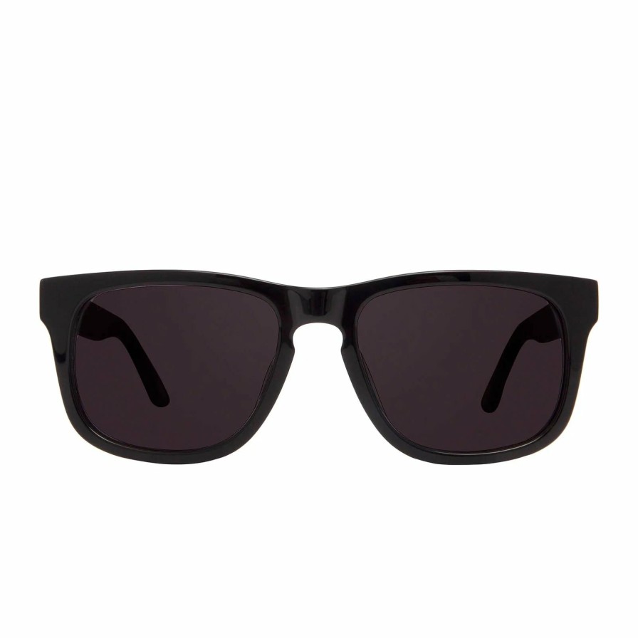 Accessories * | Discount Online Diff Riley Sunglasses Black Grey Polarized