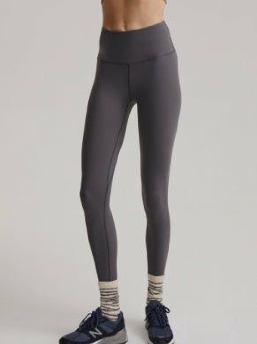 Women * | Clearance Varley Let'S Go Hr Legging 25 Blackened Pearl