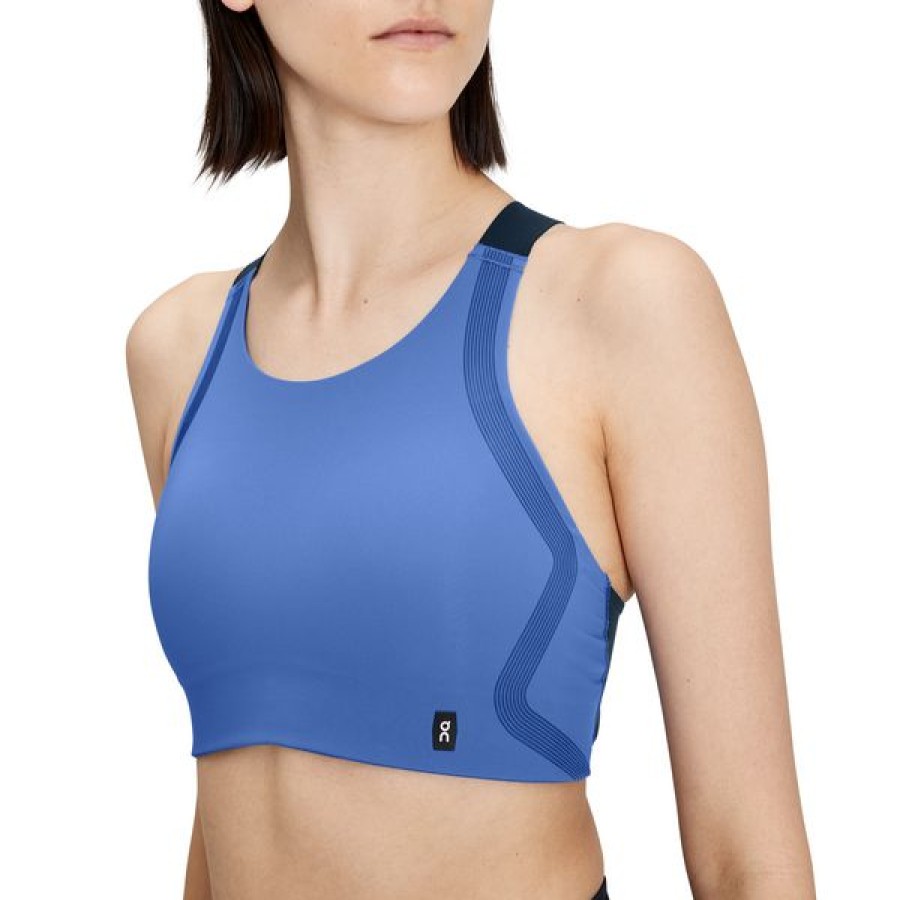 Women * | Limit Offer On Running Performance Bra Stratosphere/Black