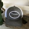 Men * | Special Offers Old Point Clear Hat Steel Grey Steel Grey/White Boat Patch