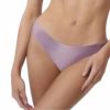 Women * | Sales Online Pq Swim Basic Full Ruched Bottoms Violet Sunset