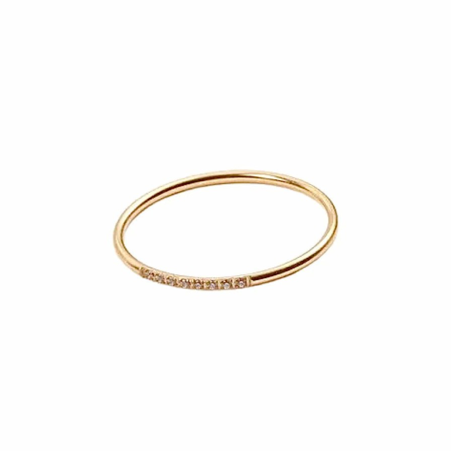 Accessories * | Discount Online Nikki Smith Ella Stainless Steel Ring