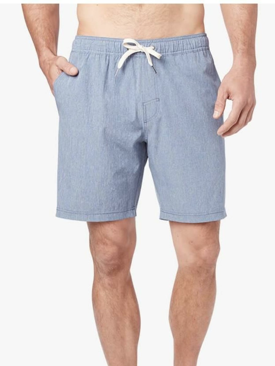 Men * | Half Off Fair Harbor The One Short Unlined Blue