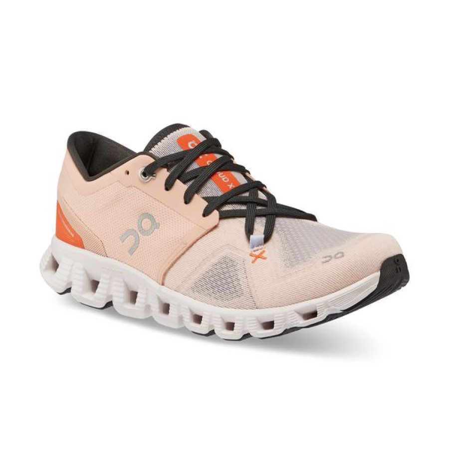 Women * | Discount Online On Running Women'S Cloud X 3 Rose/Sand