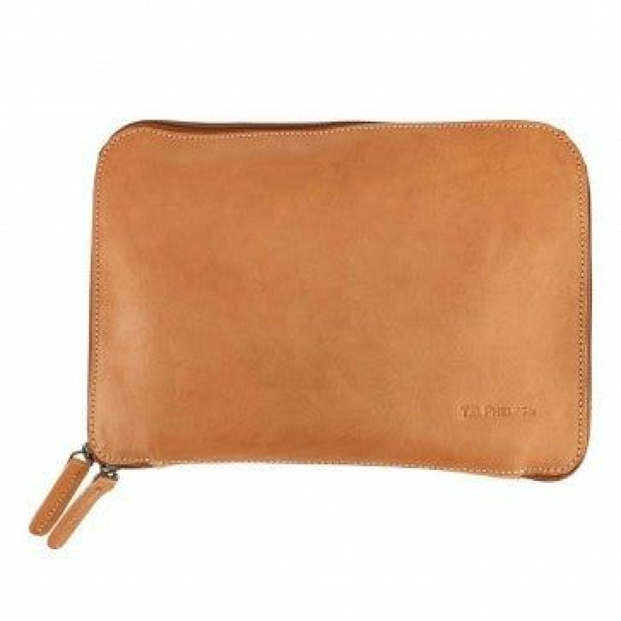 Men * | Special Offers T.B. Phelps Tech Folio With Joey Battery Charger Natural