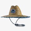 Men * | Special Offers Southern Tide All Inclusive Straw Hat Aged Denim