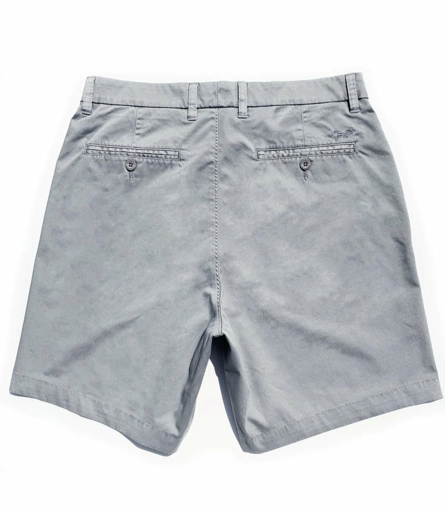 Men * | Discount Online Coastal Cotton Performance Tour Short Light Grey