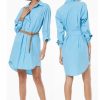 Women * | Prefential Price Young Fabulous & Broke Alisa Shirt Dress Arctic