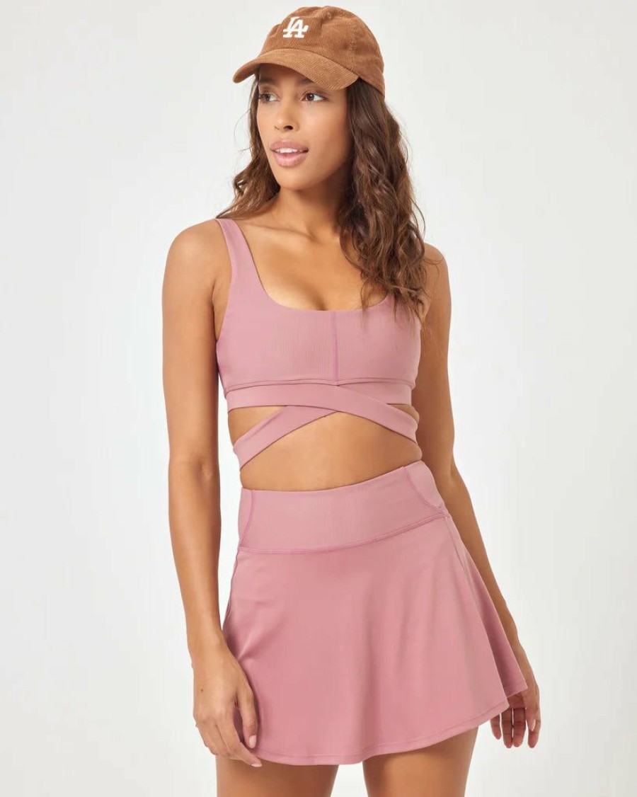 Women * | Prefential Price L*Space Riggs Skort Rose