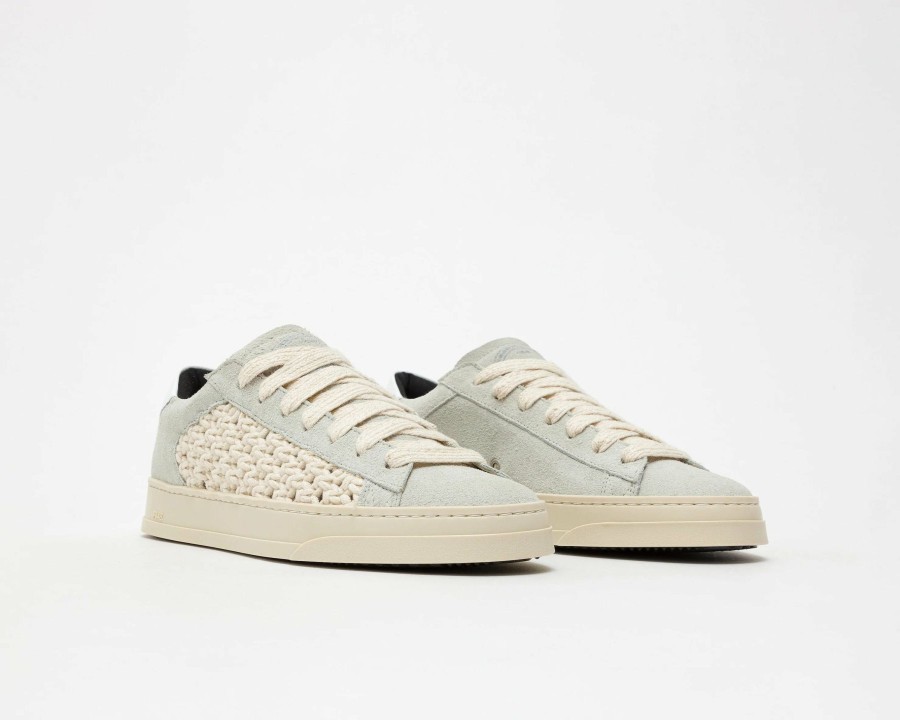 Women * | Half Off P448 Jack Macrame/Ecru Sneaker