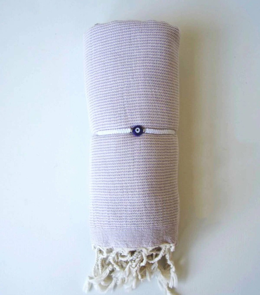 Accessories * | Half Off Turkish T Hammam Towel Light Lavender