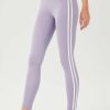 Women * | On Sale Splits 59 Ella Hight Waist Airweight 7/8 Legging Pale Lavender/White