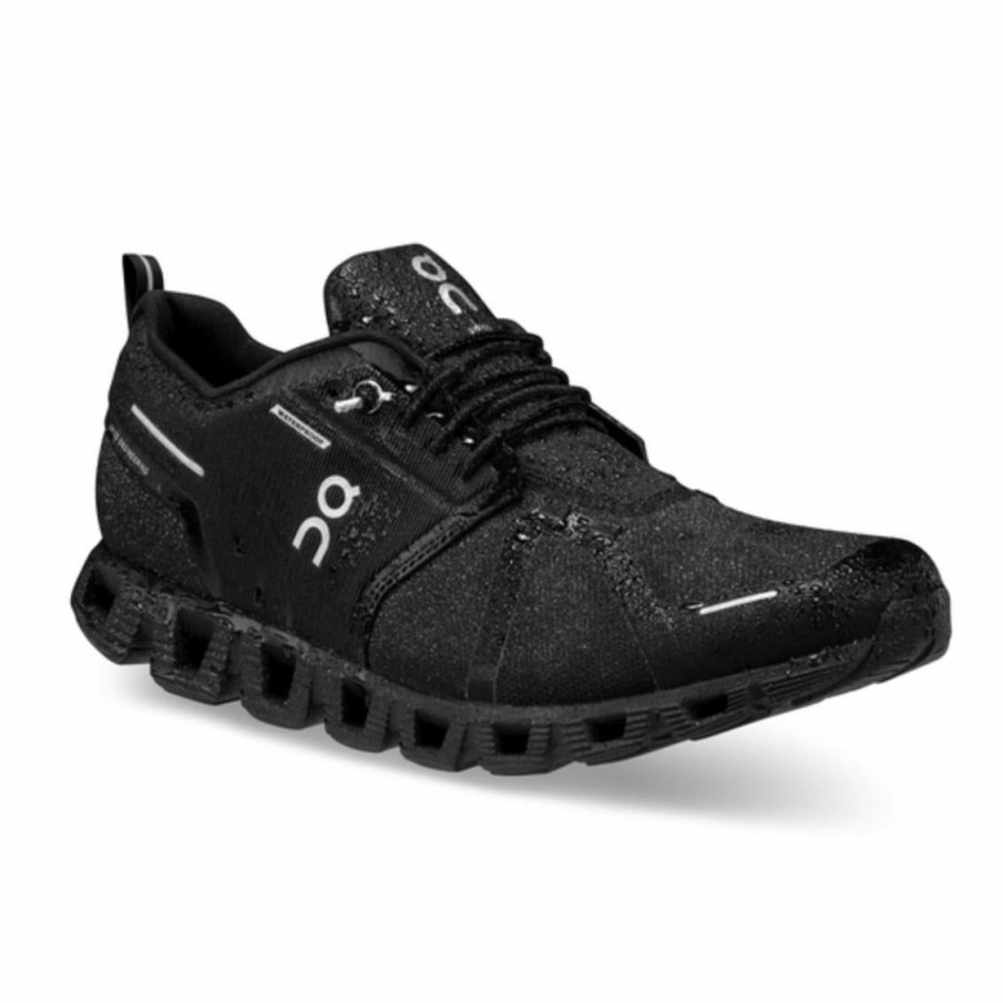 Men * | Prefential Price On Running Men'S Cloud 5 Waterproof All Black